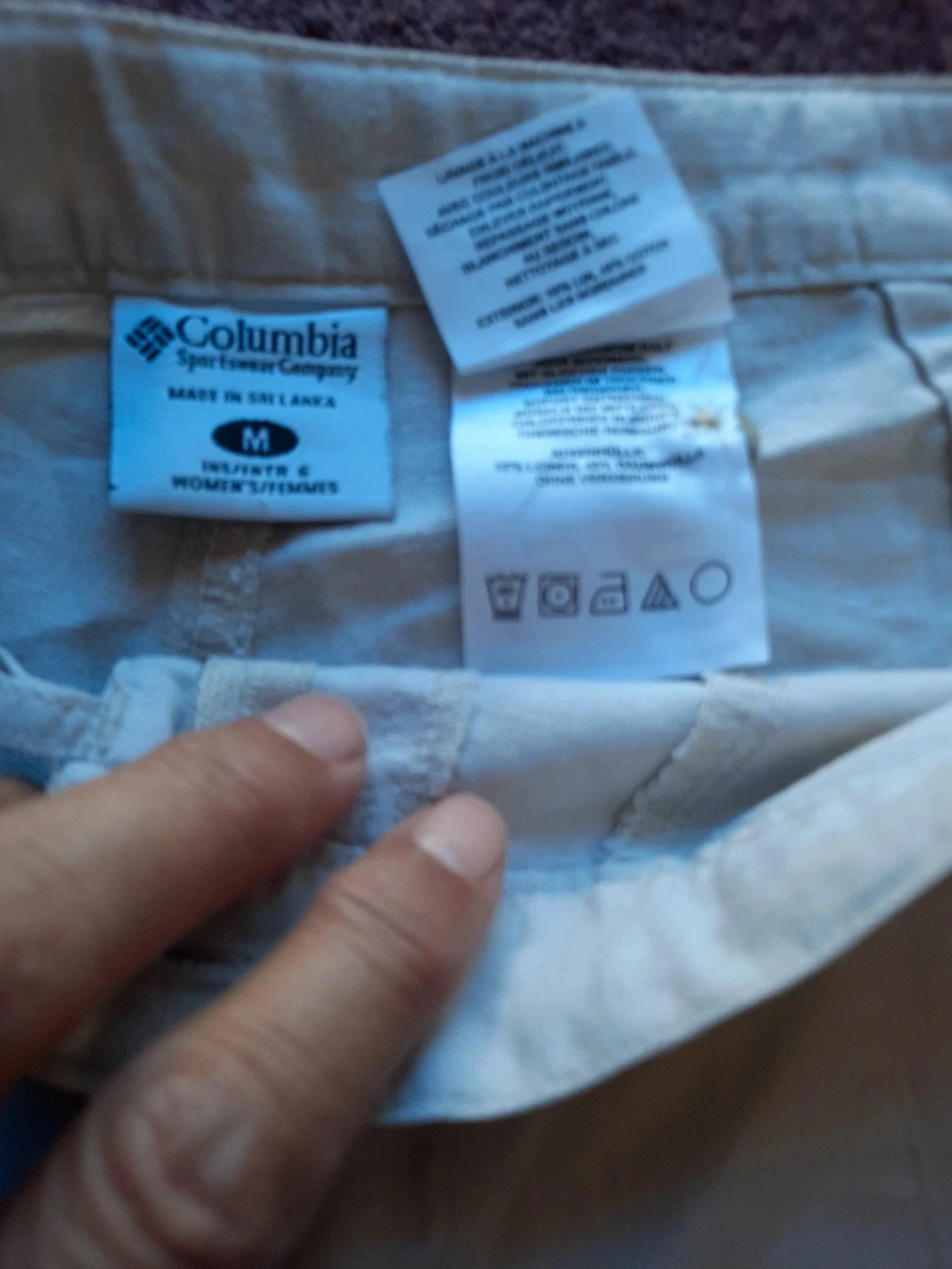 🥀Short de linho e algodão, feminino Tamanho 38/40. Columbia. – photo 6